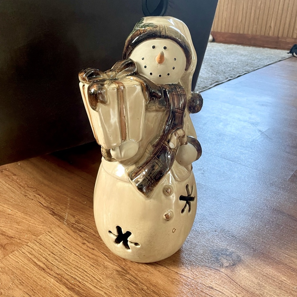 Glass Christmas decor